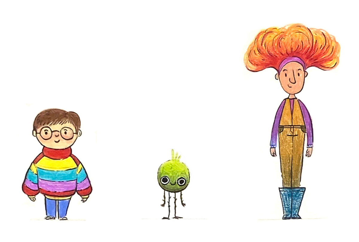 Character design drawings