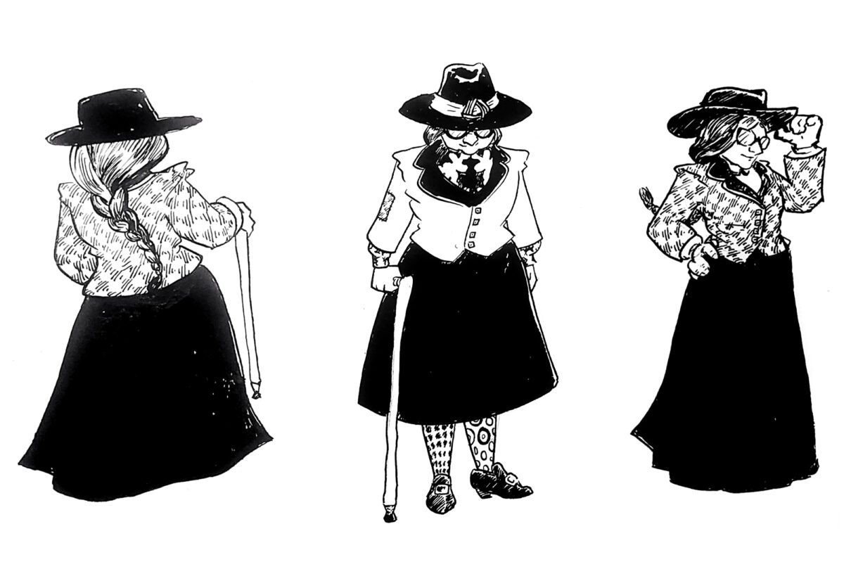 Character design drawings