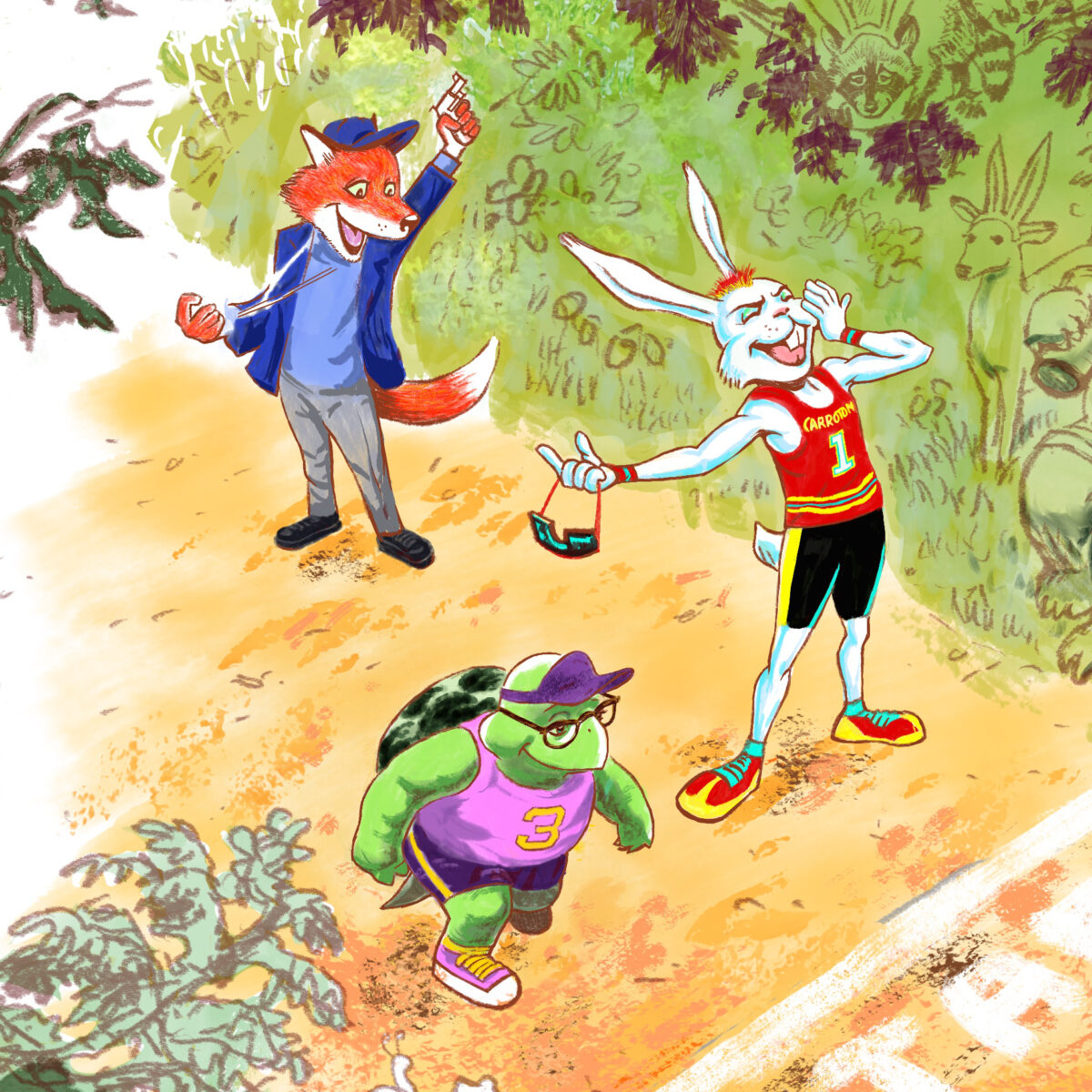 Excerpt from children's book illustration