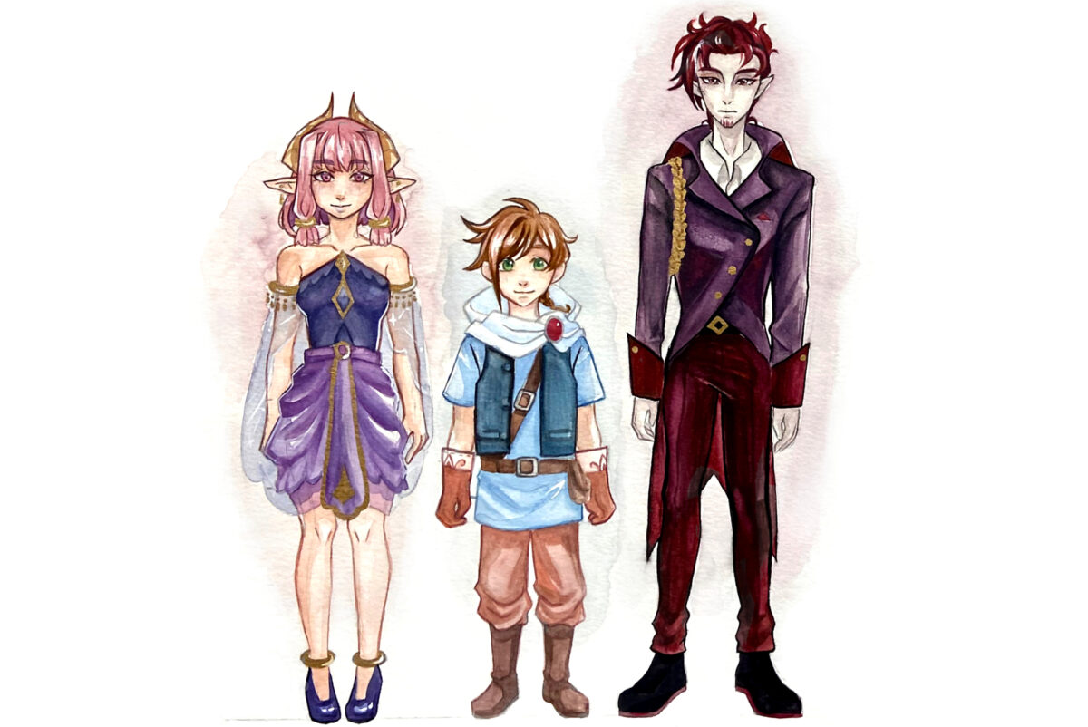 Character design drawings